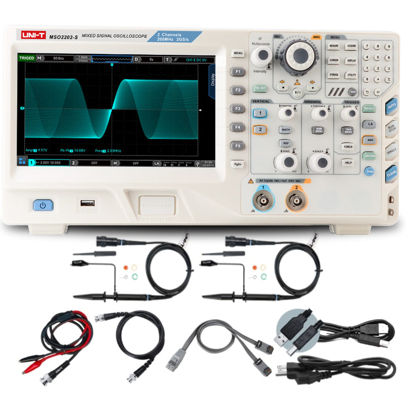Uni-T MSO2202-S 200MHz 2+16Ch MSO