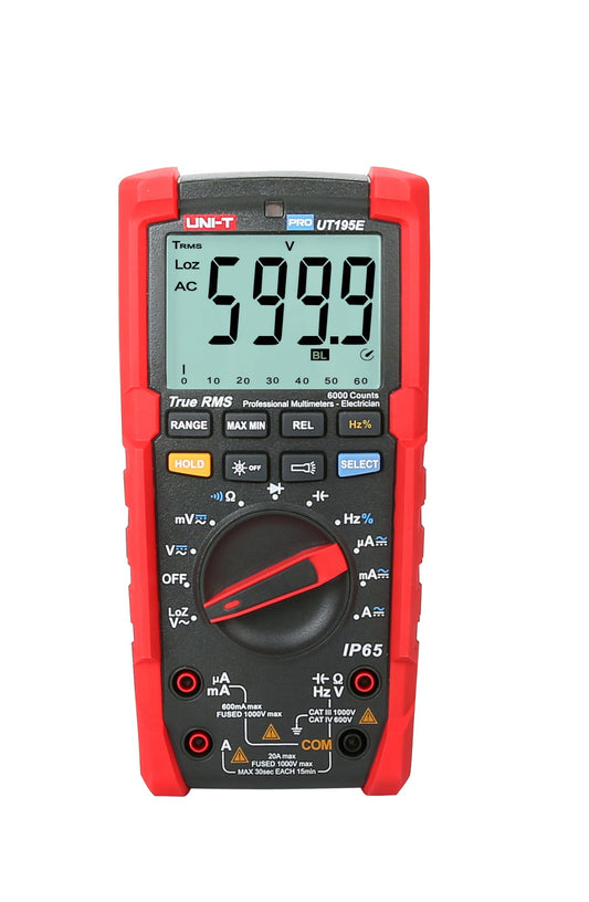 UT195E Industrial IP65 TRMS Digital Multimeter