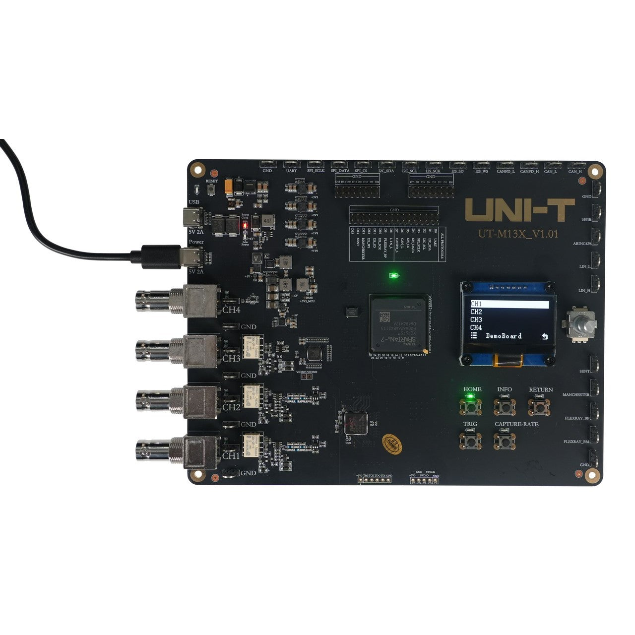 UT-M13X Oscilloscope Demo Board