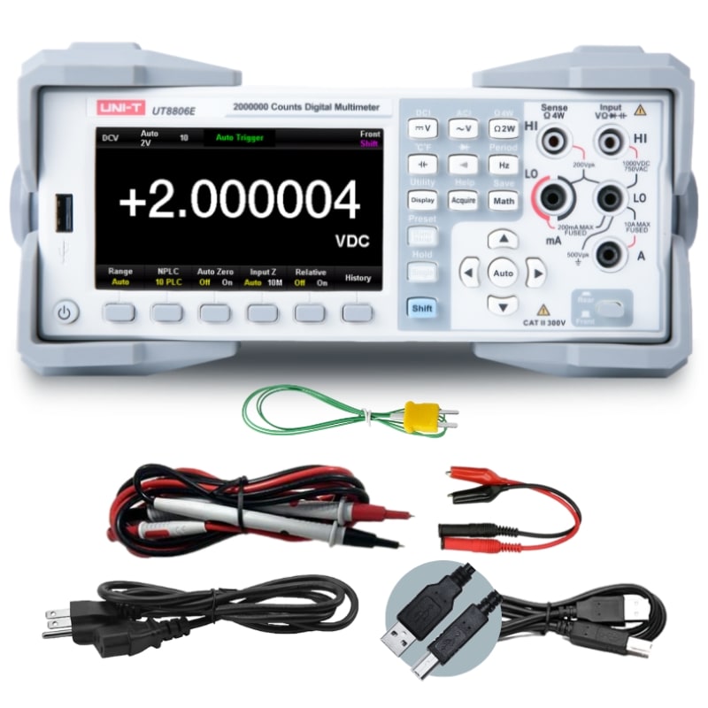 UT8806E 6.5 Digit Performance-Series Bench Digital Multimeter