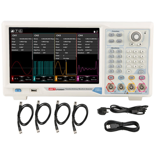 UTG9504T 500MHz 4Ch Elite-Series Arbitrary Waveform Generator