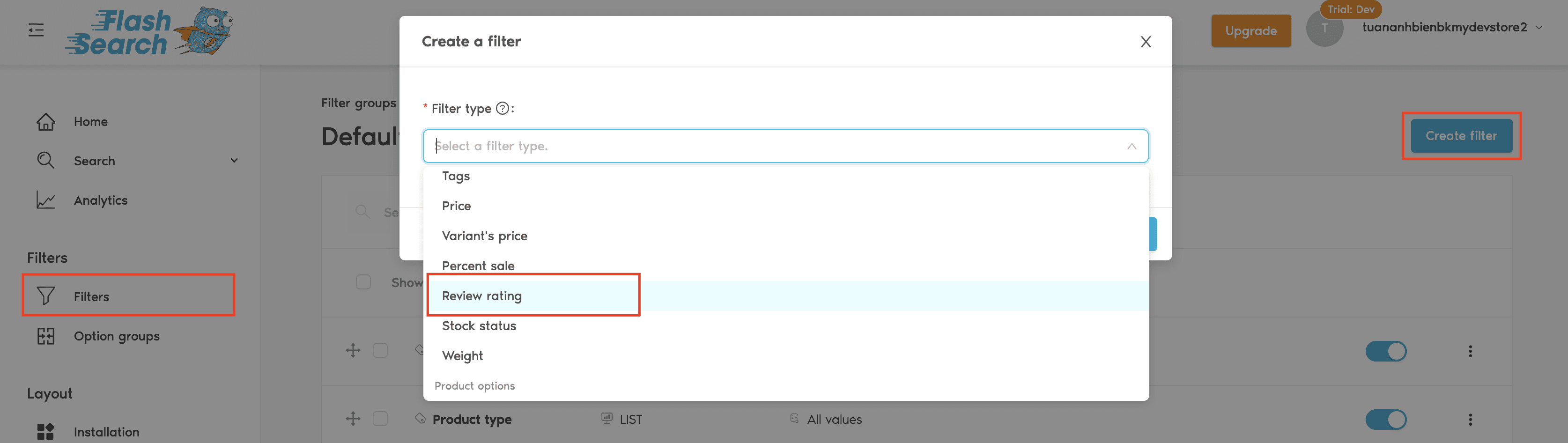 judge.me flash search integration 2