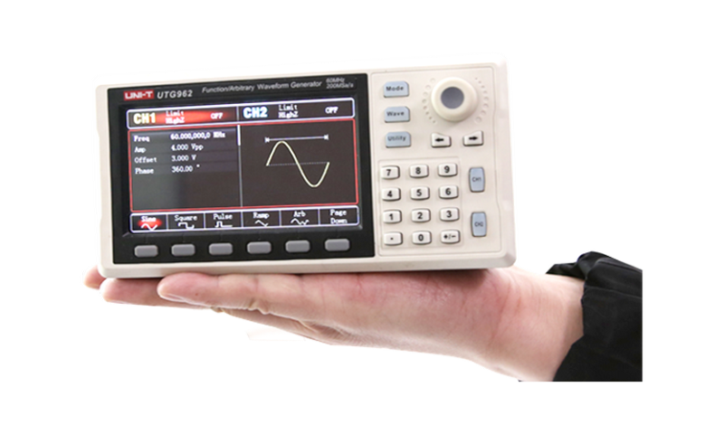 UNI-T UTG932E fits in the palm of your hand